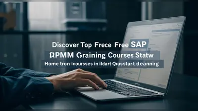 Discover Top Free SAP MM Online Training Courses to Start Learning