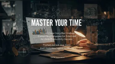 Master Your Time 7 Essential Strategies for Daily Productivity Success