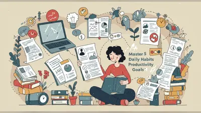Master 5 Essential Daily Habits to Boost Your Productivity and Achieve Goals