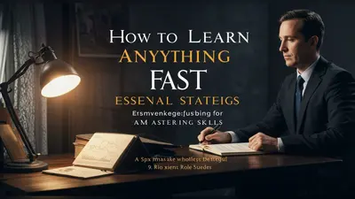 How to Learn Anything Fast Essential Strategies for Mastering Skills