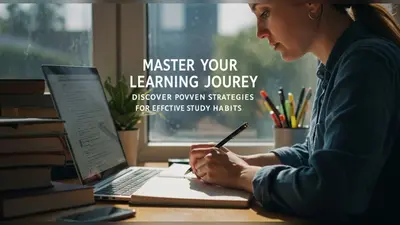 Master Your Learning Journey Discover Proven Strategies for Effective Study Habits