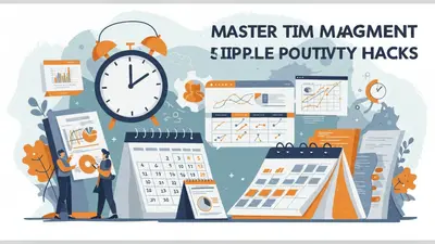 How to Master Time Management with 5 Simple Productivity Hacks