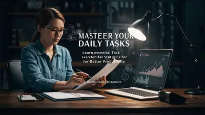 Master Your Daily Tasks Learn Essential Strategies for Better Productivity