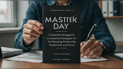 Master Your Day 5 Essential Strategies for Boosting Productivity and Focus