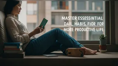 Master Essential Daily Habits for a Happier More Productive Life