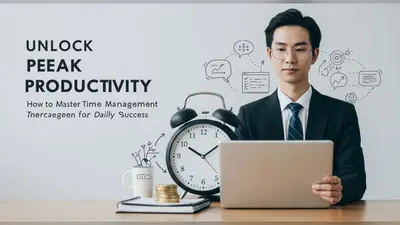 Unlock Peak Productivity How to Master Time Management for Daily Success