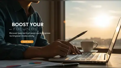 Boost Your Focus Discover Practical Ways to Improve Productivity