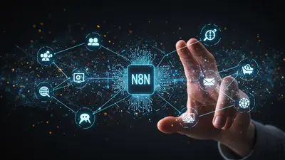 Visualizing the core concept and operational mechanics of an N8N AI agent for workflow automation.