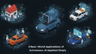 6 Real-World Applications of Autonomous AI Agents Explained Simply