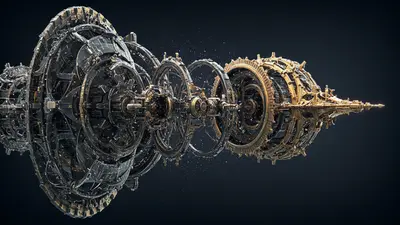 A vibrant visual showcasing various creative outputs generated by AI agents, such as art, music, and text, symbolizing the powerful applications of generative AI for creativity.