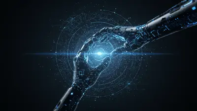 A concise and engaging description of ‘Learn 7 Principles for Building Ethical AI Agents You Can Trust’ that summarizes its core idea in a visually compelling way.