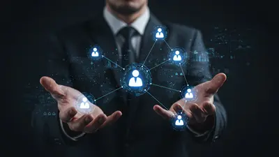 Visualizing the collaborative power and key advantages of multi-agent systems in driving effective business solutions.