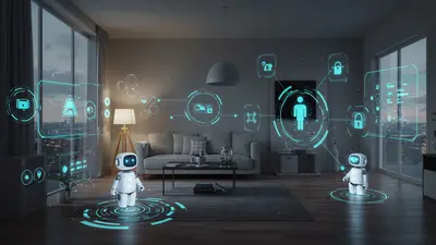 Implement 5 autonomous AI agents to create advanced smart home solutions.