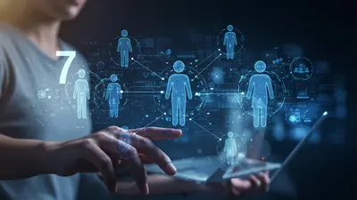 Visualizing multi-agent systems working in harmony to enhance team collaboration and complex problem-solving.