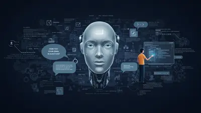 A clear, visual representation of the 7 simple steps to building your personalized AI assistant from scratch.