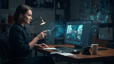 A visually compelling depiction of how agentic AI will integrate into and transform everyday human activities.