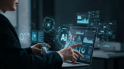 A vibrant image showcasing smart strategies for optimizing AI workflows, leading to peak productivity and efficient operations.