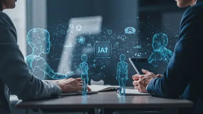 A dynamic image showcasing how multi-agent systems empower teams, fostering seamless collaboration and shared success.