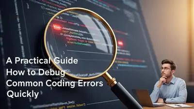 A Practical Guide How to Debug Common Coding Errors Quickly
