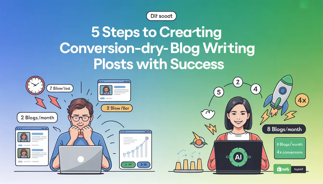 5-Step Guide to Creating Conversion-Driving Blog Posts with AI