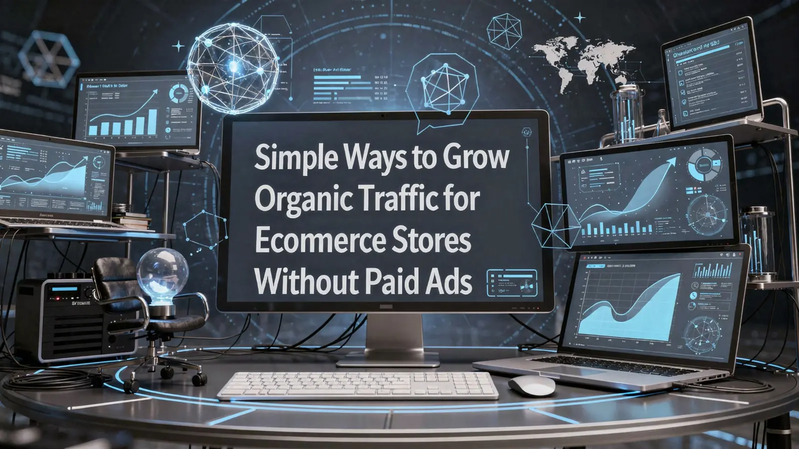 Simple Ways to Grow Organic Traffic for Ecommerce Stores Without Paid Ads