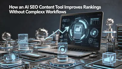 How an AI SEO Content Tool Improves Rankings Without Complex Workflows