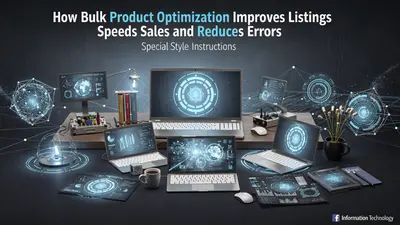 How Bulk Product Optimization Improves Listings Speeds Sales and Reduces Errors