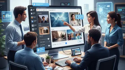 How SaaS AI Image Generators Streamline Visual Content Creation for Businesses