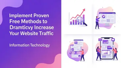 Implement Proven Free Methods to Dramatically Increase Your Website Traffic