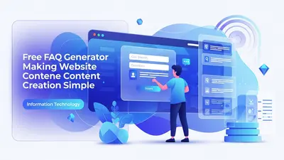 How Free AI FAQ Generator Makes Content Creation Simple