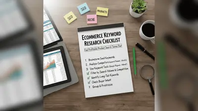 Ecommerce Keyword Research Checklist to Find Profitable Product Search Terms Fast