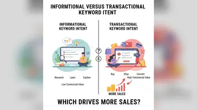Informational Versus Transactional Keyword Intent Which Drives More Sales