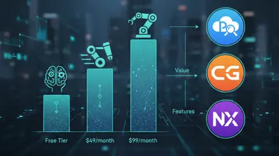 Illustration for ai bulk content generation pricing comparison