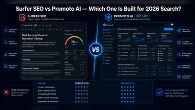 Surfer SEO vs Promoto AI: Why Content Teams Are Rethinking Their SEO Stack in 2026