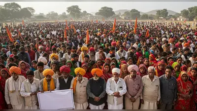 भील प्रदेश की मांग तेज़: चार राज्यों के आदिवासी बांसवाड़ा में जुटे, विधायक बोले- “हिंदू राष्ट्र की बात क्यों?”