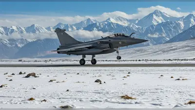 भारत की ताकत! -20 डिग्री ठंड में, 13,700 फीट ऊंचाई पर चीन सीमा के पास उतरेगा राफेल