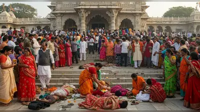 हरिद्वार में बड़ा हादसा: मनसा देवी मंदिर में मची भगदड़, 6 श्रद्धालुओं की मौत, 4 घायल