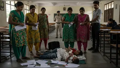 परीक्षा केंद्र पर महिला ने दिया बच्चे को जन्म, नाम रखा ‘सीटी’; कड़ी जाँच पर उठे सवाल