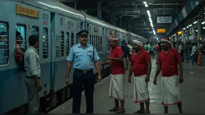 कानपुर रेलवे स्टेशन पर बड़ा बवाल: लोको पायलट और चार पोर्टरों पर FIR दर्ज, महिला कोच में चेकिंग पर हुआ था विवाद