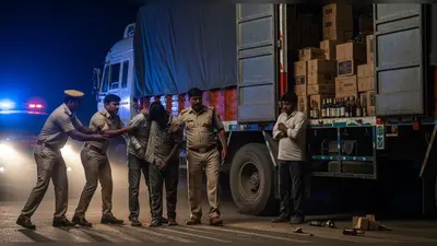 मऊ में बड़ी कार्रवाई: दोगुना मुनाफे के लिए बिहार ले जाई जा रही शराब के साथ तीन तस्कर गिरफ्तार, ट्रक चालक भी पकड़ा गया
