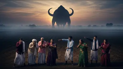 खेतों में दिखा ‘यमराज का भैंसा’, फिर सामने आई चौंकाने वाली सच्चाई!