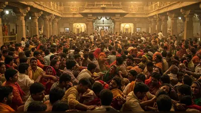 औसानेश्वर मंदिर में भगदड़: ‘बम-बम’ के जयकारों के बीच 4000 श्रद्धालुओं में मची चीख-पुकार, कई घायल