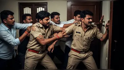 अलीगढ़ में पुलिस पर हमला: जांच को गए दारोगा और सिपाही को पीटा, वर्दी फाड़ी, कमरे में बंद किया