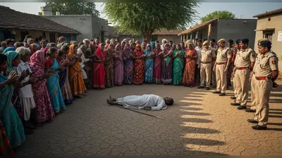आज़मगढ़: भाले से शख्स की हत्या, ग्रामीण अड़े – ‘पहले हत्यारे पकड़ो, फिर पंचनामा’