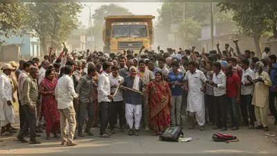 रायबरेली: कोचिंग जा रही छात्रा को डंपर ने रौंदा, गुस्साए ग्रामीणों ने किया चक्का जाम