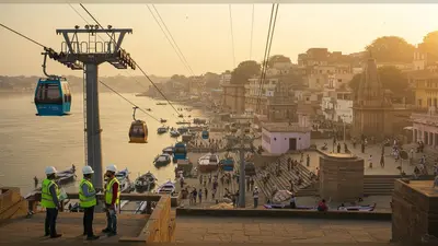 वाराणसी रोपवे: 14 अगस्त तक 90 ट्रॉलियों का परीक्षण पूरा, विशेषज्ञ इंजीनियरों की टीम कर रही निगरानी