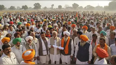 किसानों की महापंचायत: सीएम योगी को ज्ञापन सौंप बड़े आंदोलन की चेतावनी, इन मांगों को लेकर फूटा गुस्सा