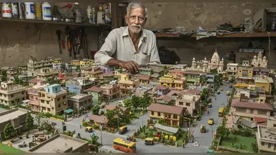 ट्रक ड्राइवर का अद्भुत काम: 21 साल में तैयार किया पूरे शहर का मॉडल, अब हो रहा वायरल!