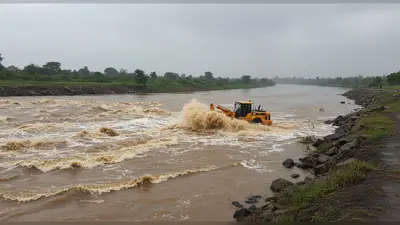 धौलपुर: पार्वती नदी में समाया लोडर, दो युवक लापता; जानलेवा साबित हुई तेज धारा
