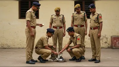 दूध, रोटी और पानी का फिक्स टाइम: जब 4 होमगार्ड करने लगे बिल्ली की सेवा, वायरल हुई पूरी अनोखी कहानी!